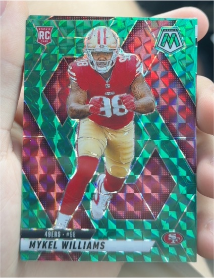 2023 Panini Mosaic #98 Mykel Williams — front