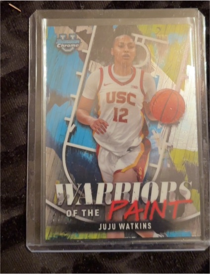 2024-25 Bowman University Chrome #WP-18 Juju Watkins Warriors of the Paint — front