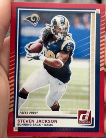 2025 Donruss #205 Steven Jackson — front