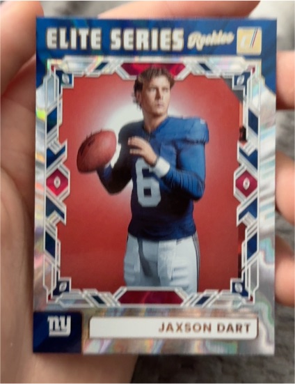 2025 Panini Donruss Elite Series Rookies #ESR-JDT Jaxson Dart — front