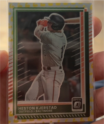 2025 Panini Donruss Optic #8 Heston Kjerstad — front