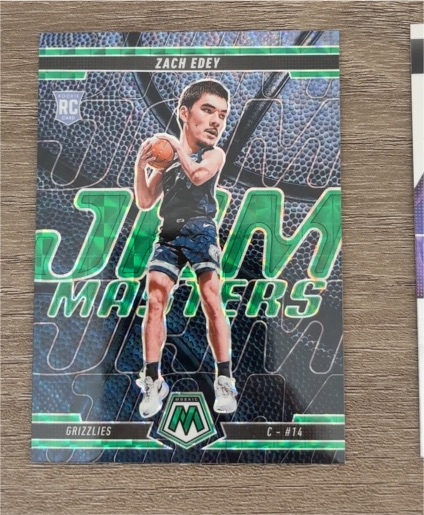 2024-25 Panini Mosaic Jam Masters #6 Zach Edey — front
