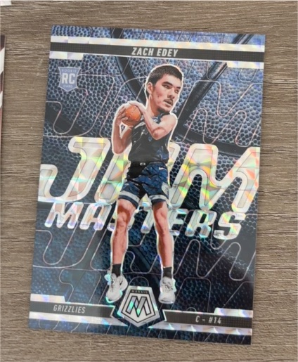 2024-25 Panini Mosaic Jam Masters #6 Zach Edey — front