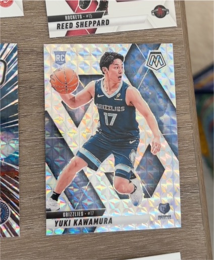 2024-25 Panini Mosaic #209 Yuki Kawamura — front