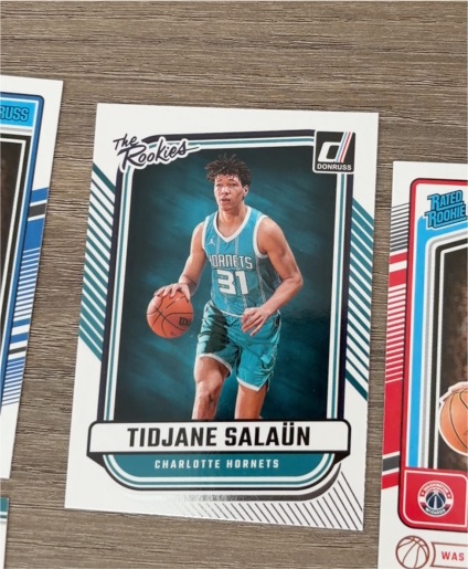 2024-25 Panini Donruss The Rookies #2 Tidjane Salaün — front