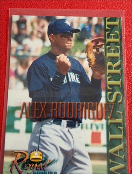 2000 Royal Rookies Futures #NNO Alex Rodriguez Wall Street — front