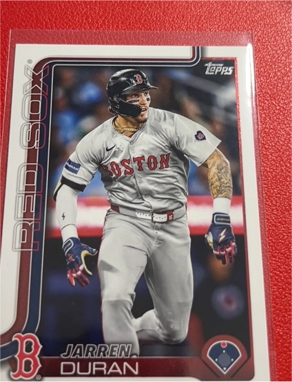 2025 Topps Series 2 #OTB2-8 Jarren Duran — front