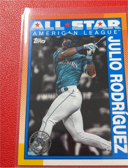 2025 Topps Series 2 #90AS-48 Julio Rodriguez 1990 All Star Seattle Mariners — front