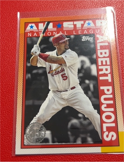 2025 Topps Series 2 #90AS-38 Albert Pujols 1990 Topps All-Star Insert — front