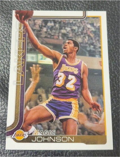 2025-26 Topps #255 Magic Johnson — front