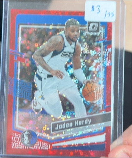 2023-24 Panini Donruss Optic #55 Jaden Hardy — front