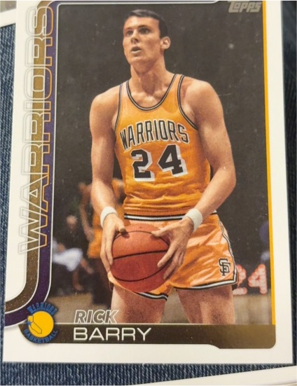 2025-26 Topps #258 Rick Barry — front