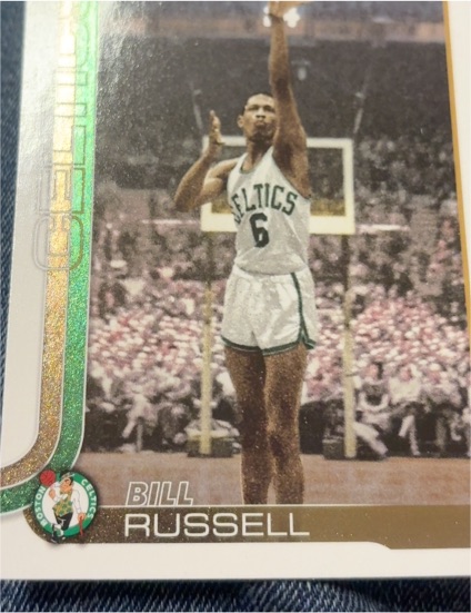 2025-26 Topps #251 Bill Russell — front