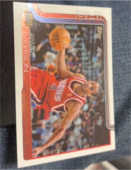 2025-26 Topps #253 Allen Iverson Philadelphia 76ers — front