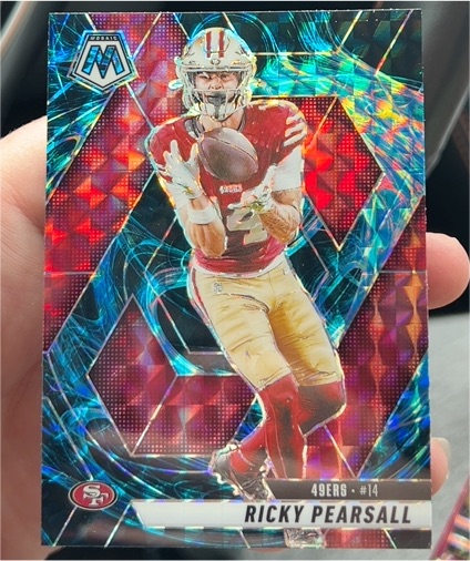 2025 Panini Mosaic #198 Ricky Pearsall — front