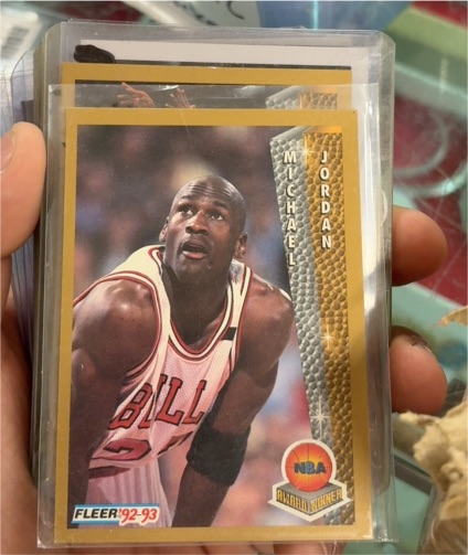 1992-93 Fleer #246 Michael Jordan NBA Award Winner — front