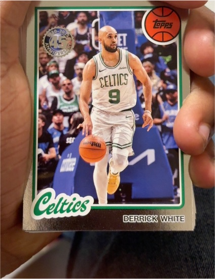2025-26 Topps #80BK-43 Derrick White — front