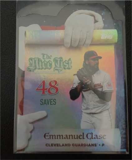 2025 Topps Holiday #MNL-15 Emmanuel Clase — front