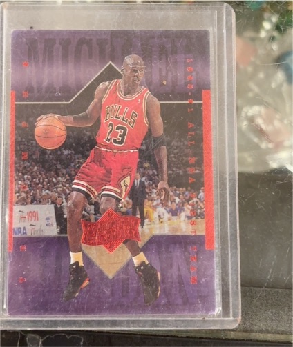 1999 Upper Deck Athlete of the Century #42 Michael Jordan — front