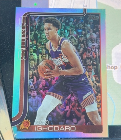2025-26 Topps #160 Oso Ighodaro — front