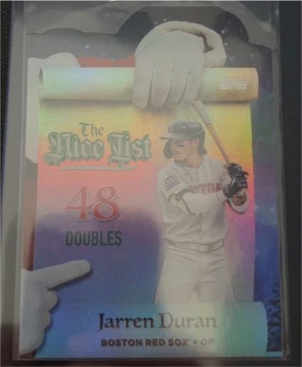 2025 Topps Holiday #MNL-24 Jarren Duran — front