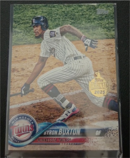 2025 Topps Originals Byron Buxton Minnesota Twins — front