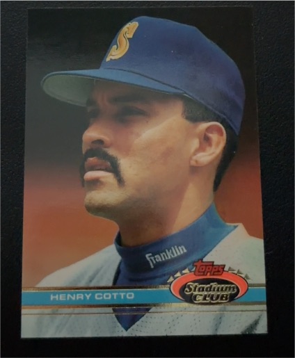 1991 Topps Stadium Club #525 Henry Cotto — front