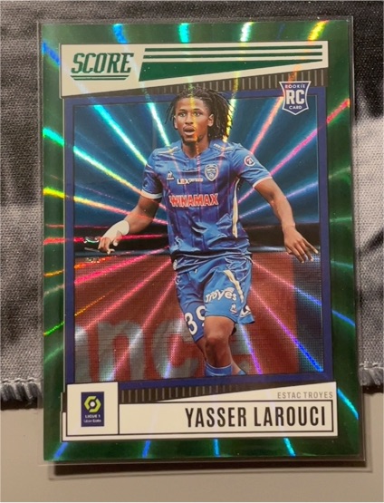 2022 Panini Score League 1 #200 Yasser Larouci — front