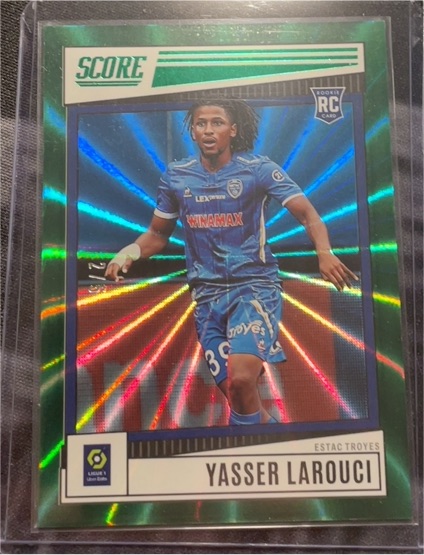 2022 Panini Score Ligue 1 #RC Yasser Larouci — front