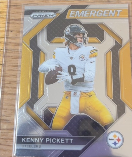 2023 Panini Prizm Emergent #H-5 Kenny Pickett — front
