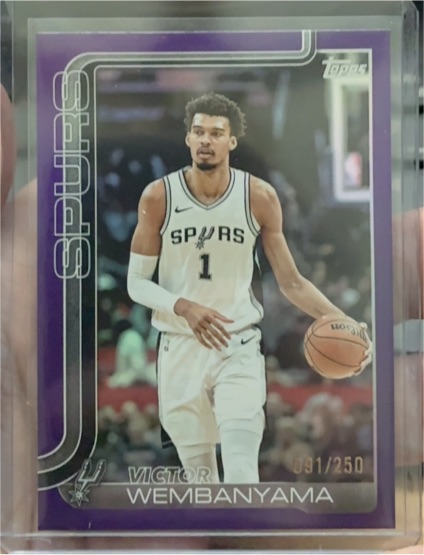 2025-26 Topps #195 Victor Wembanyama — front