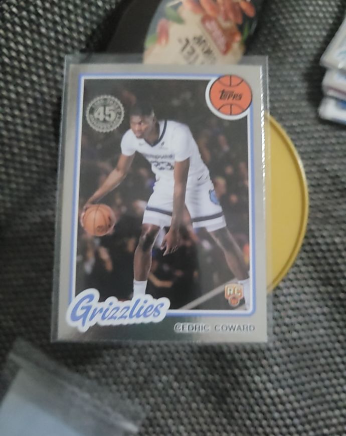 2025 Topps 45th Anniversary #80BK-58 Cedric Coward — front