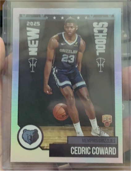 2025-26 Topps #NS-11 Cedric Coward New School — front