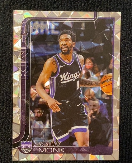 2025-26 Topps #164 Malik Monk Sacramento Kings — front