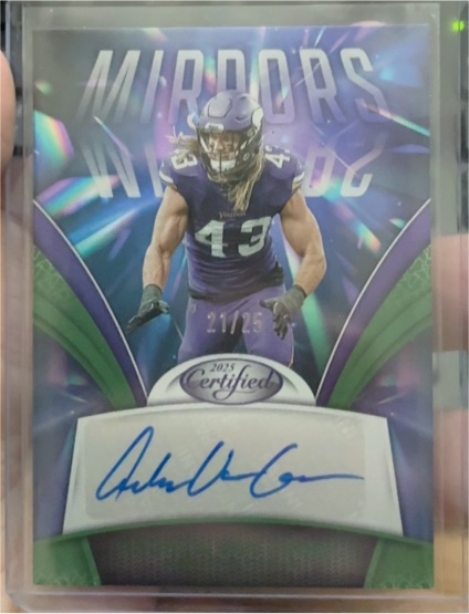 2025 Panini Certified Mirror Signatures #MS-CDI Cris Dishman — front