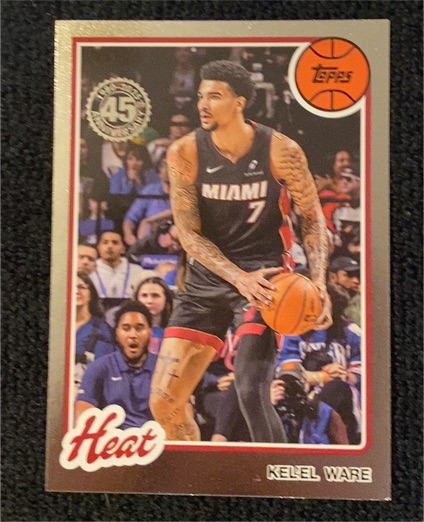 2025-26 Topps 45th Anniversary #80BK-27 Kel'el Ware — front