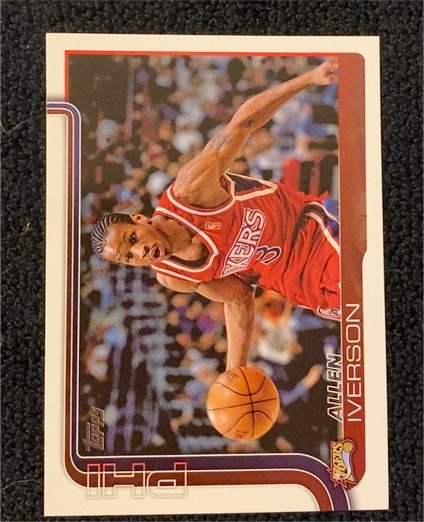 2025-26 Topps #253 Allen Iverson — front