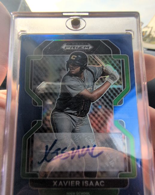 2022 Panini Prizm Draft Picks #PDP29 Xavier Isaac — front