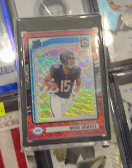 2024 Panini Prizm - Rookie Variations Rome Odunze #36 Silver Prizm (RC) — front