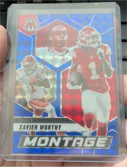 2024 Panini Mosaic #285 Xavier Worthy — front