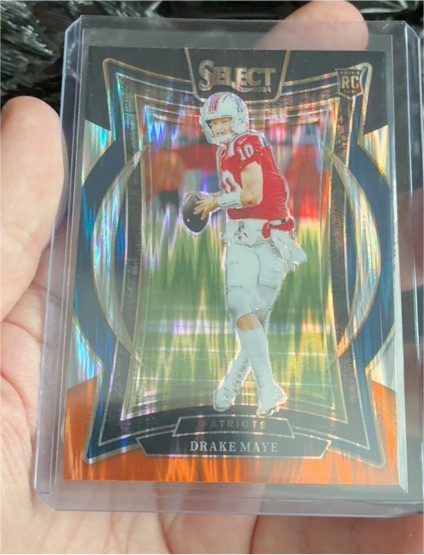 2024 Panini Select #27 Drake Maye — front