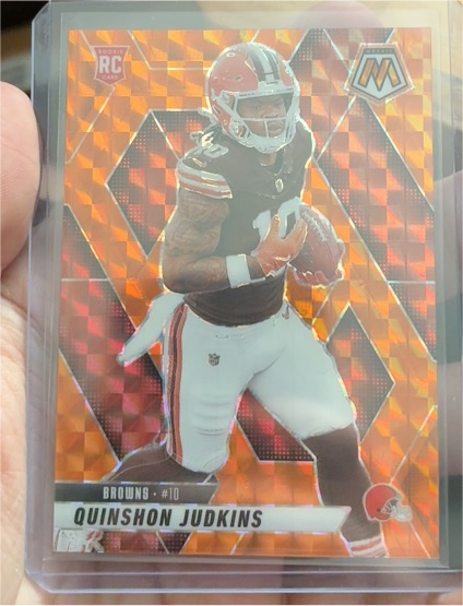 2025 Panini Mosaic #10 Quinshon Judkins — front