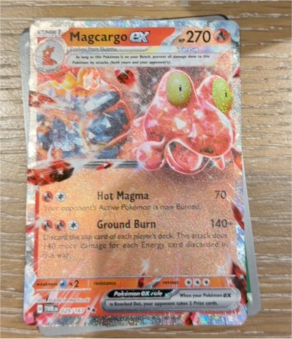 2024 Pokémon SV06: Twilight Masquerade #029/167 Magcargo ex — front