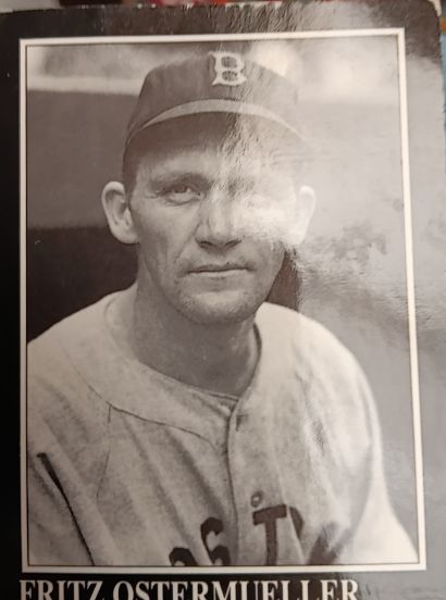 1991 The Sporting News Conlon Collection #99 Fritz Ostermueller Boston Red Sox — front