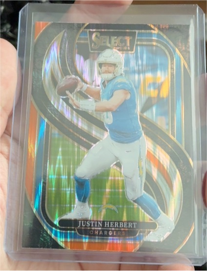 2024 Panini Select Premier Level #131 Justin Herbert — front