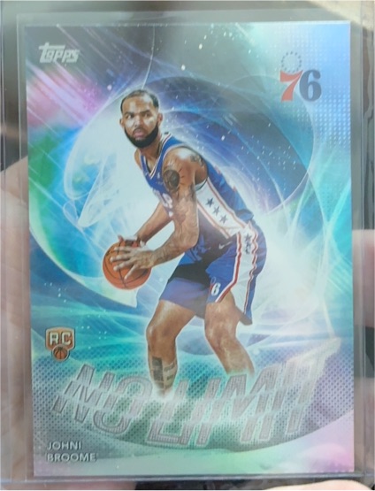 2025-26 Topps Basketball #NL-35 Johni Broome No Limit Rainbow Foil — front