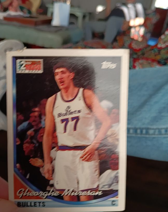 1993-94 Topps Basketball #271 Gheorghe Muresan — front