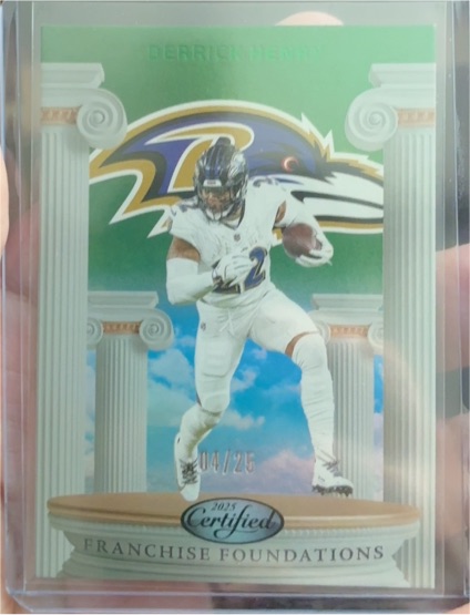 2025 Panini Certified Franchise Foundations #FFO-DH Derrick Henry — front