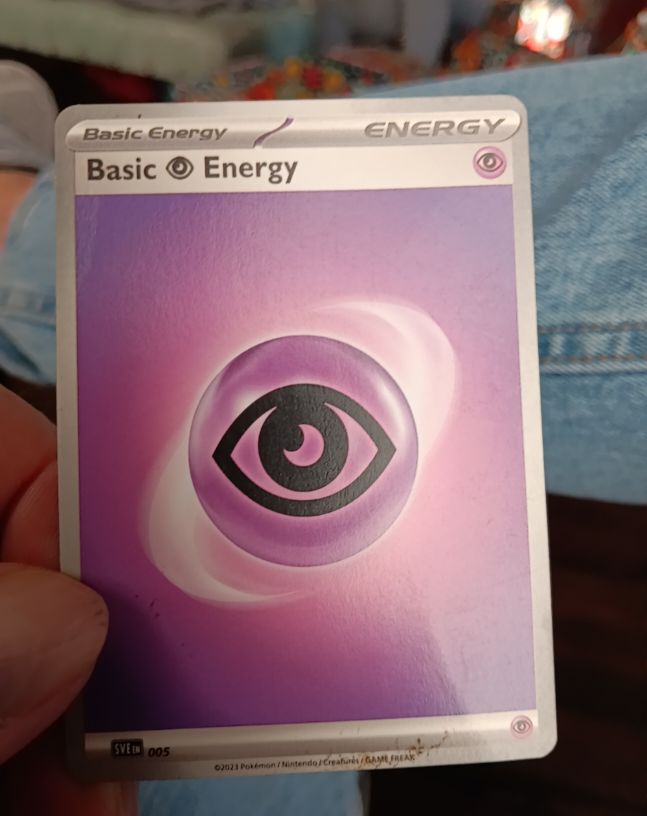 2023 Pokemon Scarlet & Violet #005 Basic Psychic Energy — front
