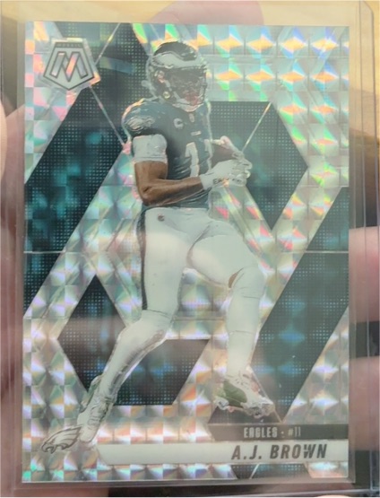 2025 Panini Mosaic #11 A.J. Brown — front